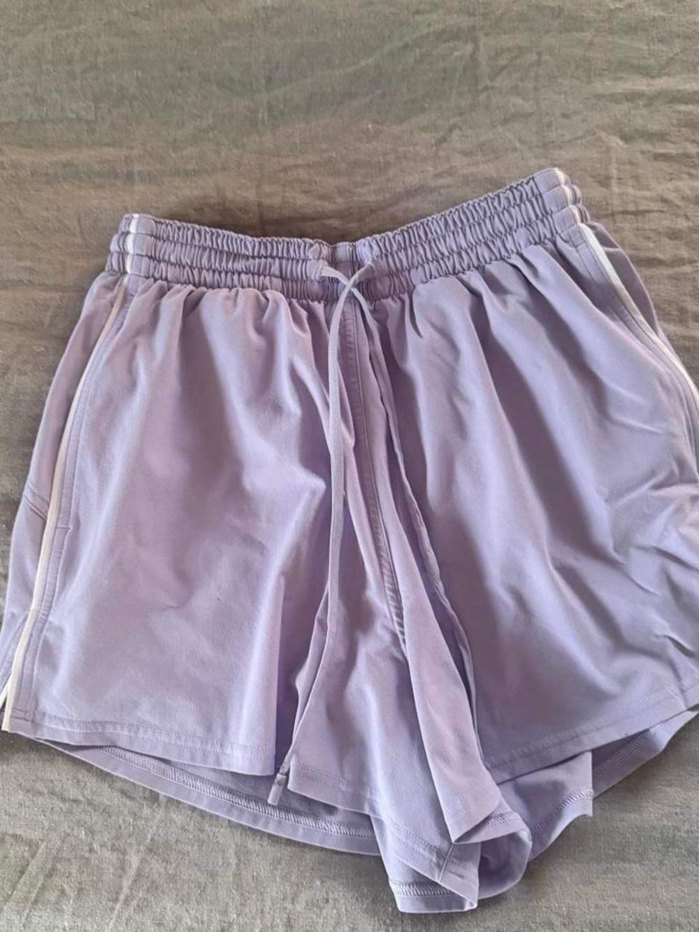 lululemon lilac court rival shorts